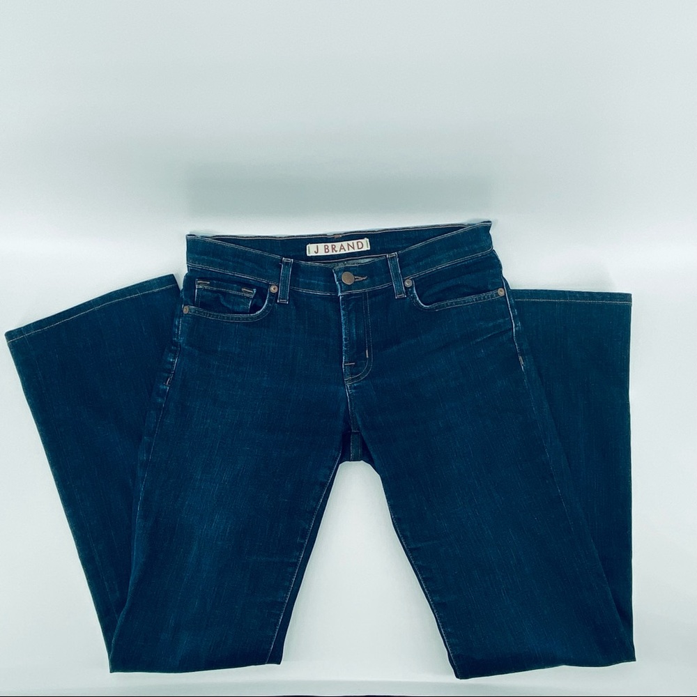 J BRAND Bailey Flared Boot Cut Med Wash Blue Jeans - Picture 5 of 16